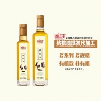 【加工定制】湘純核桃油一級物理冷榨 批發(fā)OEM孕婦嬰幼兒食用油