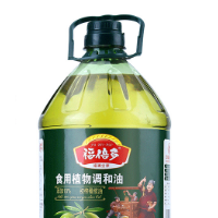 植物橄欖油5升/桶商超貨源清香型高溫壓榨食用調(diào)和油廠價一件代發(fā)