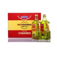 貝蒂斯葵花橄欖調(diào)和油1.6L*2禮盒定制團(tuán)購福利送禮食用油橄欖油