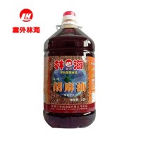 原汁原味 林海傳統(tǒng)壓榨二級食用油/亞麻油/胡麻油 5 L