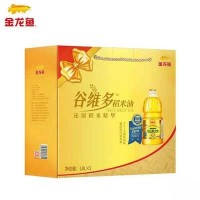 金龍魚(yú)食用油雙一萬(wàn)谷維多稻米油1.8L*2禮盒裝