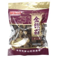 福麥村 金錢菇 香菇 花菇 100g整箱批發(fā)100g*16袋/箱