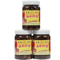 【油牛肝菌460g/瓶】云南土特產(chǎn) 風(fēng)味菌下飯菜 開蓋即食 蘭野直銷