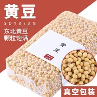 黃豆大量批發(fā)400克真空新貨五谷雜糧鶴來(lái)香黃大豆400克發(fā) 芽豆?jié){