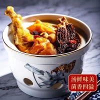 羊肚菌干貨東北特產(chǎn)個大肉厚羊肚菌菇禮盒裝食用菌煲湯500g禮品盒